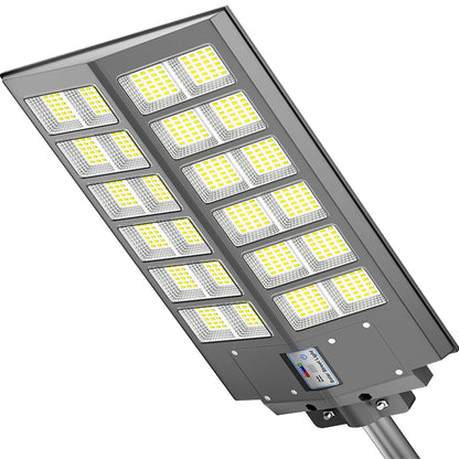 5000W solar-powered street light 240,000LM 7000K from dusk to dawn