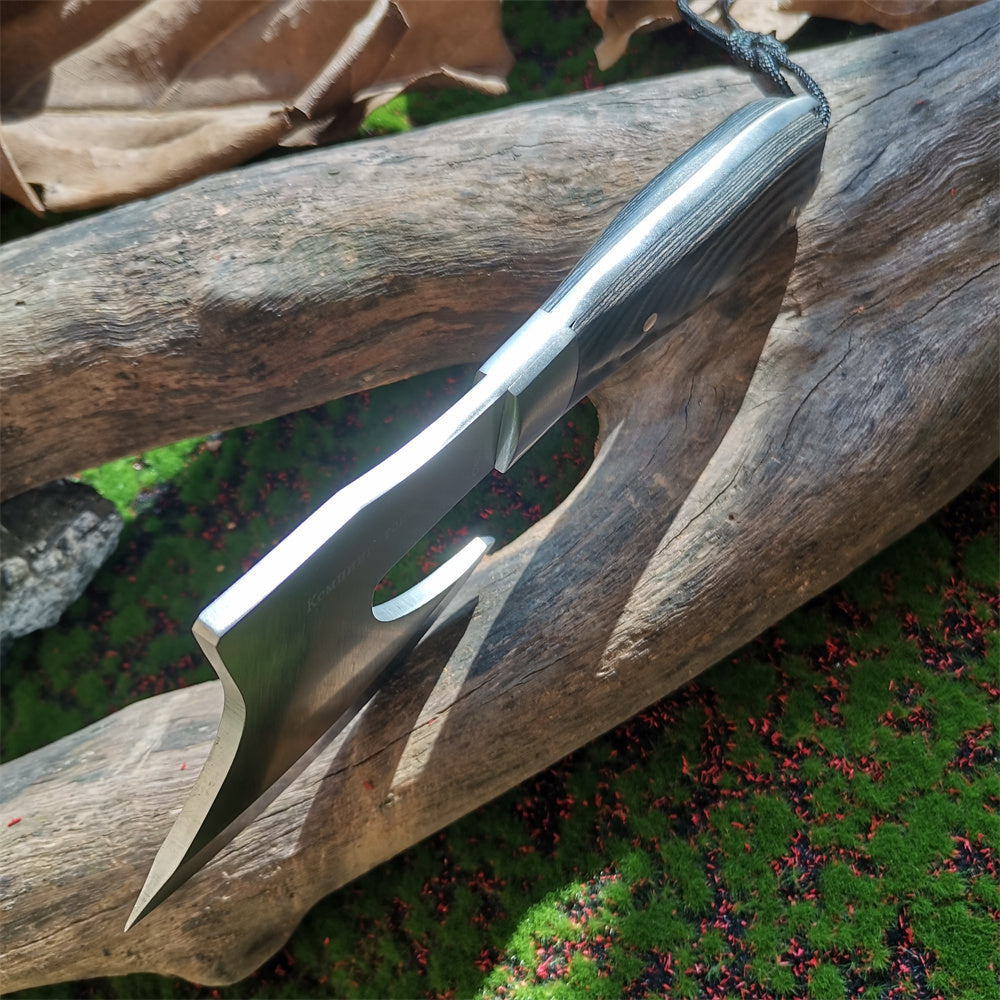 Wooden Handle Stainless Steel Blade