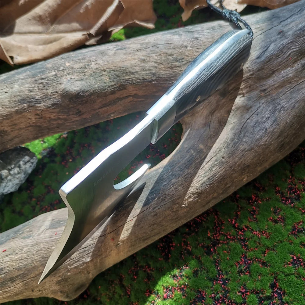 Wooden Handle Stainless Steel Blade