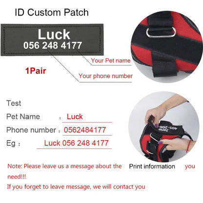 Dog Harness Adjustable Pet Vest Reflective Breathable