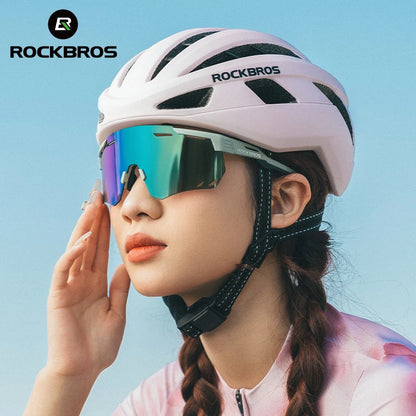 ROCKBROS Cycling Glasses MTB Road Bike Eyewear Driving Golf Goggles UV400 Sunglasses Polarized/Photochromic