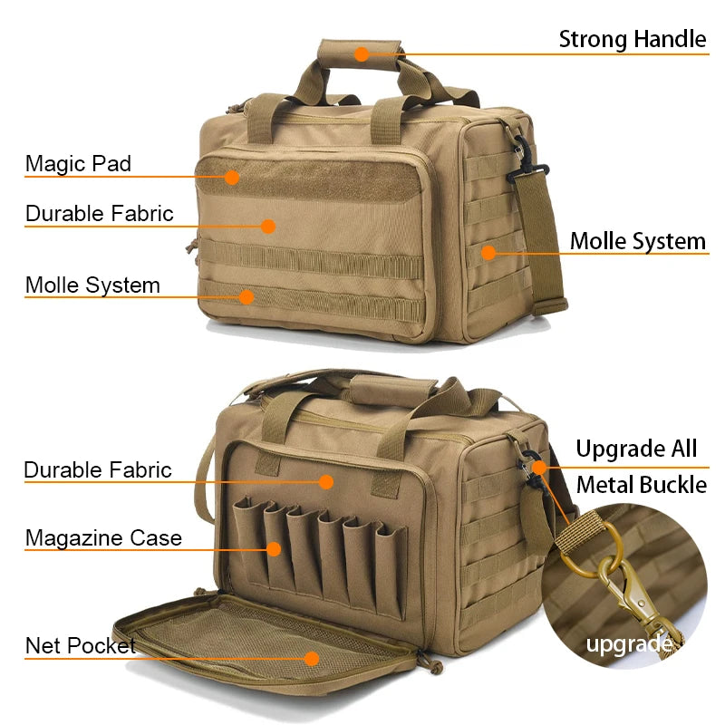 Tactical Gun Range Storage Bag