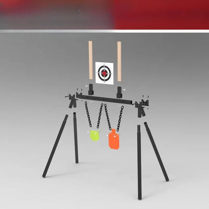 Steel Target for Shooting with Stand System Kit