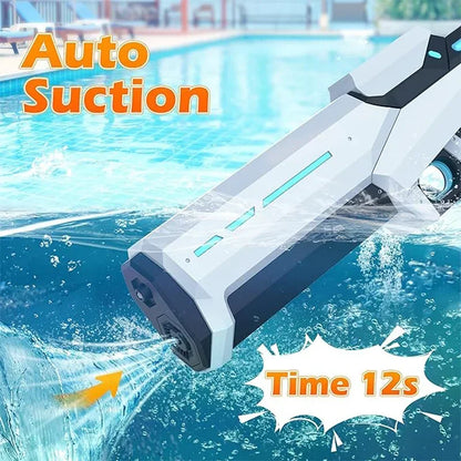 Electric Water Guns For Adults Powerful Squirt Automatic Suction Water Blasters