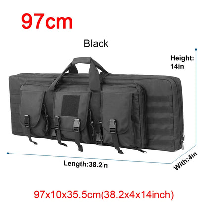 32 38 inch 81cm 97cm Rifle Bag Double Gun Case Backpack