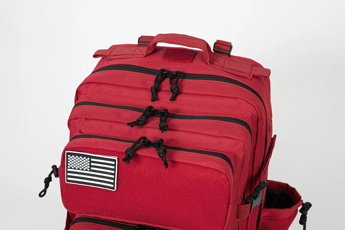 45L Men's Tactical Backpack with Double Cup Holder