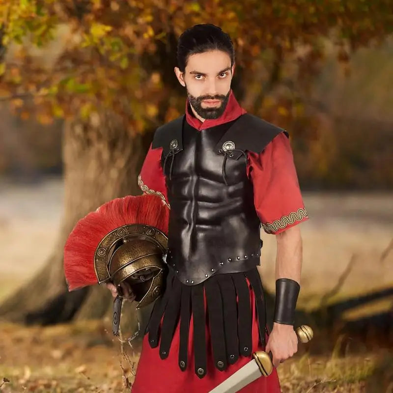 Leather Renaissance Skirt Halloween Costume