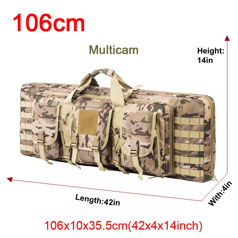 32 38 42 48 inch Tactical Double Rifle Case