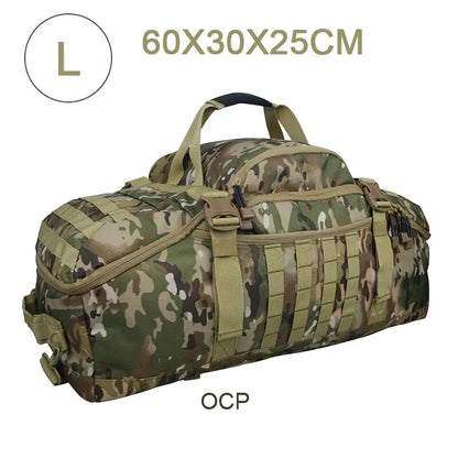 LQARMY 60L 80L Camping Bag Tactical Backpack Molle