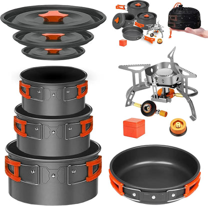 Camping Cookware Mess Kit