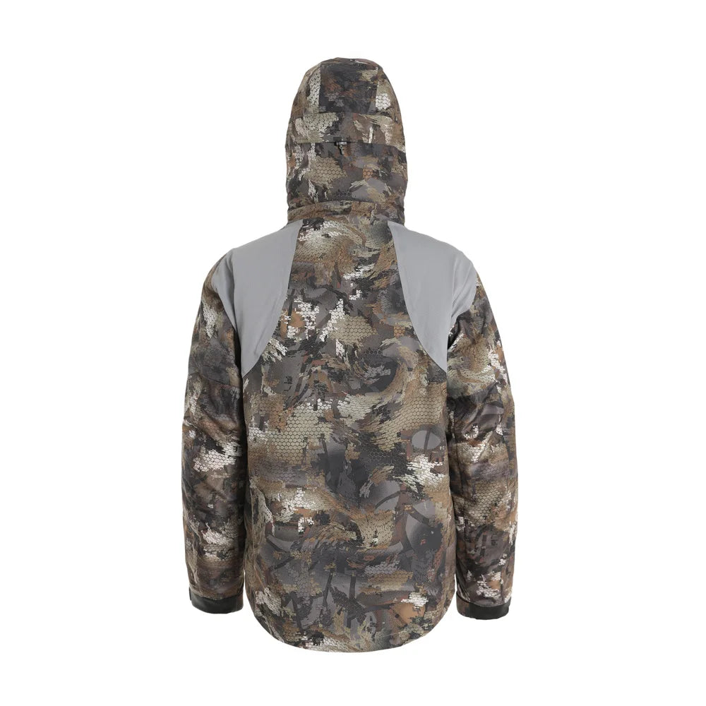 Men's winter waterproof insulated camouflage jacket