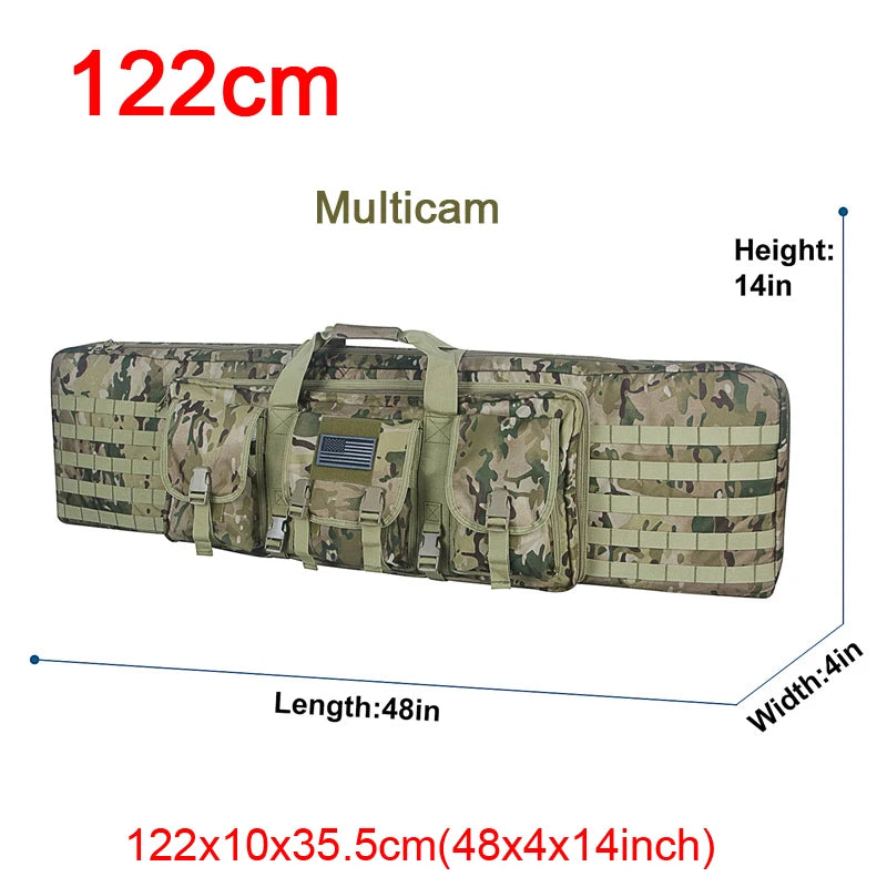 32 38 42 48 inch Tactical Double Rifle Case