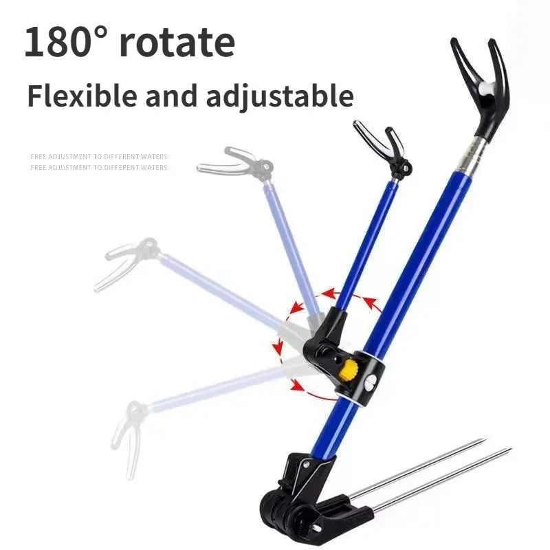 1PCS Adjustable Folding Fishing Rod Support