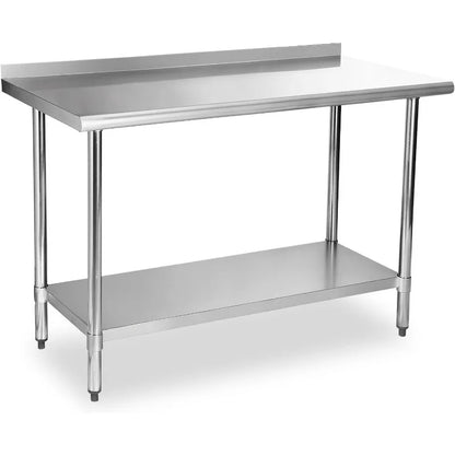 Stainless Steel Table, 24 x 60 Inches