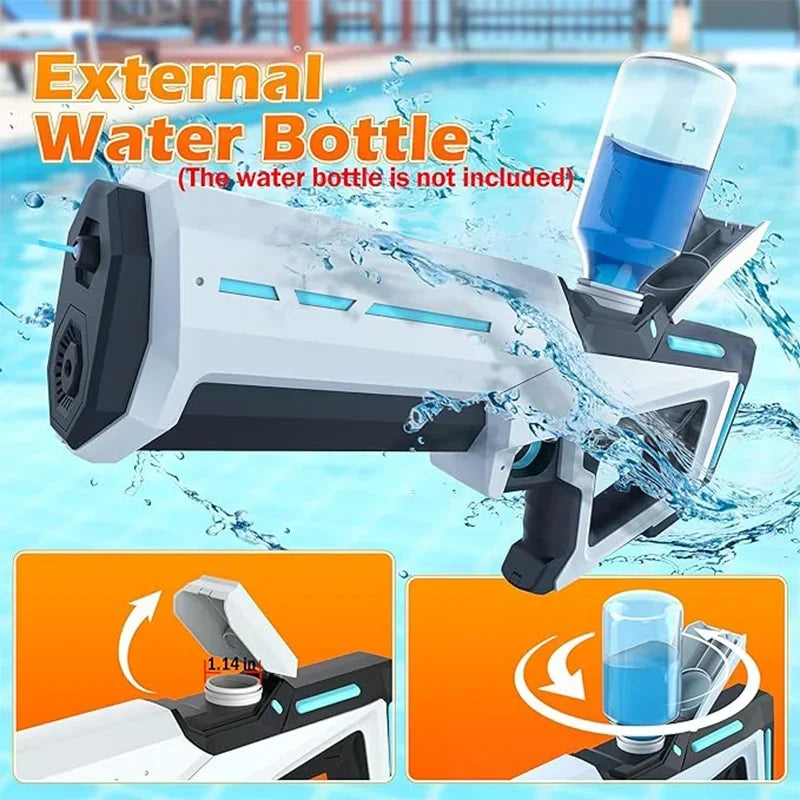 Electric Water Guns For Adults Powerful Squirt Automatic Suction Water Blasters