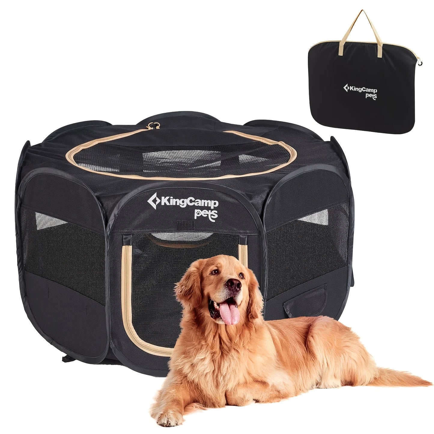 King Camp Portable Dog / Cat  Playpen Cat Tent, Pet Playground Kennel