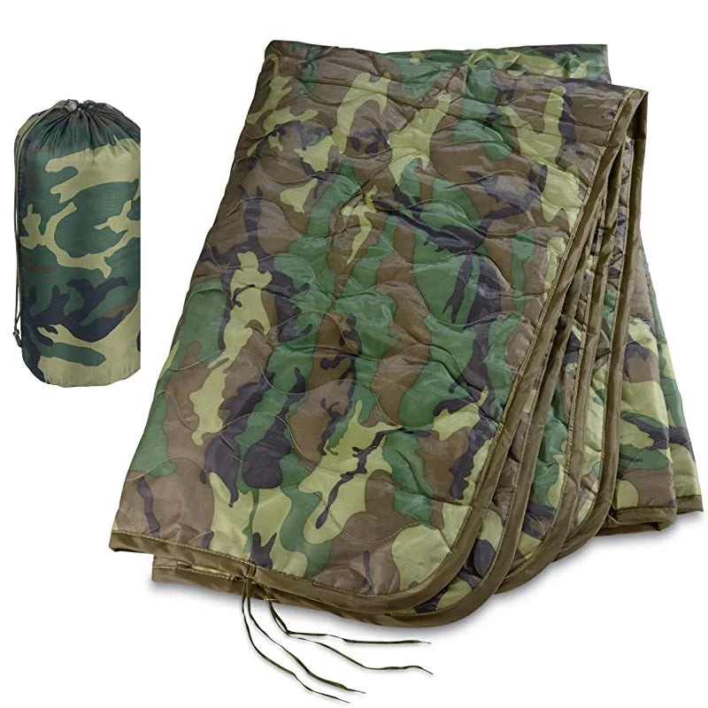 CamouflageTactical Army Poncho Liner