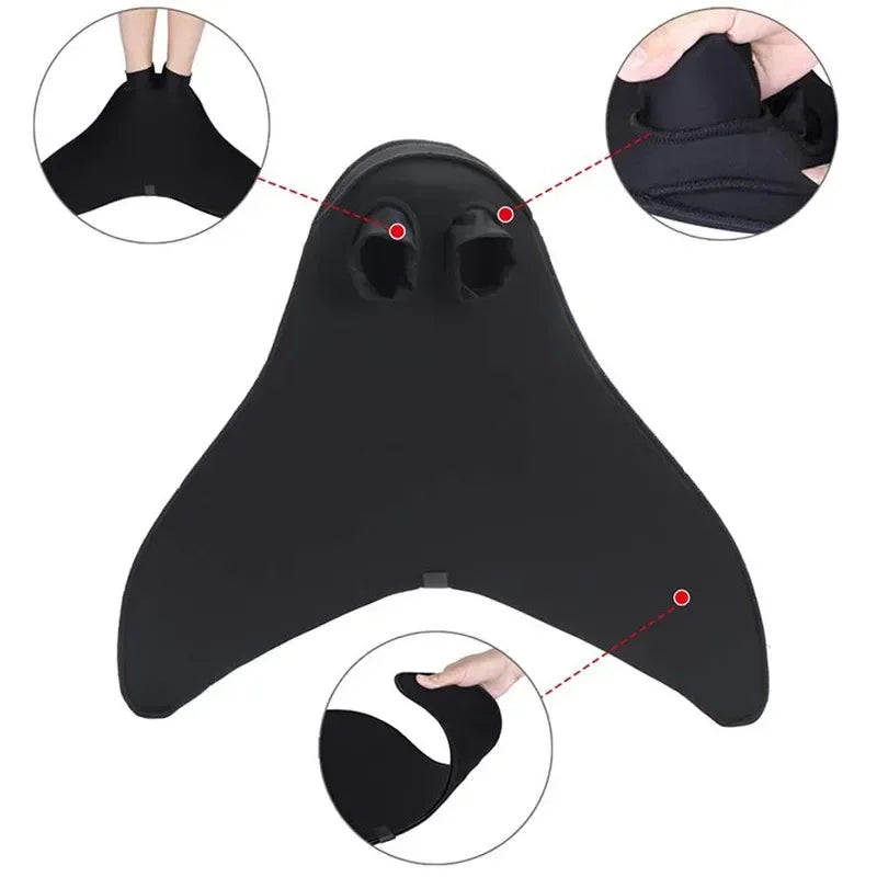 Swimming Fins Training Flipper Foot Flipper Children and Adult