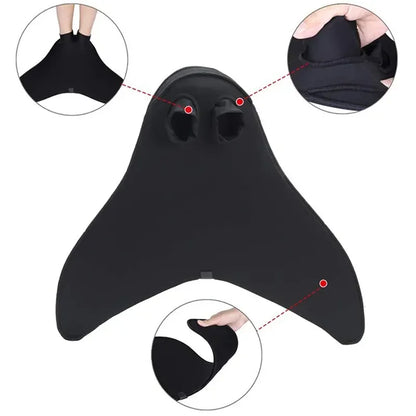 Swimming Fins Training Flipper Foot Flipper Children and Adult