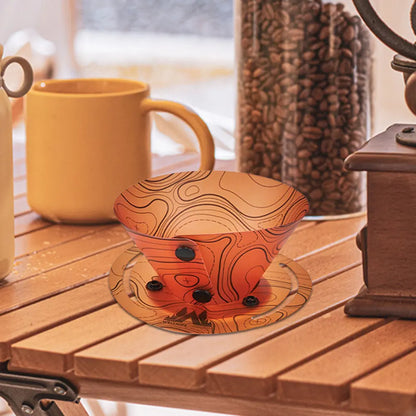 Outdoor Portable Foldable Dinnerware Set for Camping or Hiking