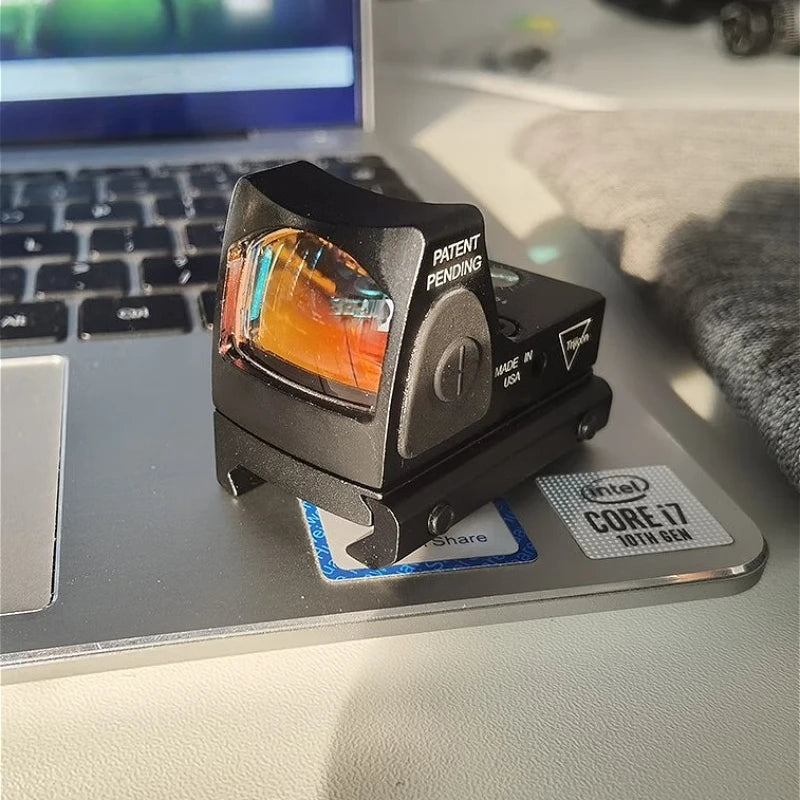 Tactical Mini Red Dot Sight Rifle Reflex Sight Airsoft G*ock 17 19