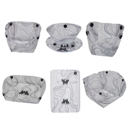 Outdoor Portable Foldable Dinnerware Set for Camping or Hiking