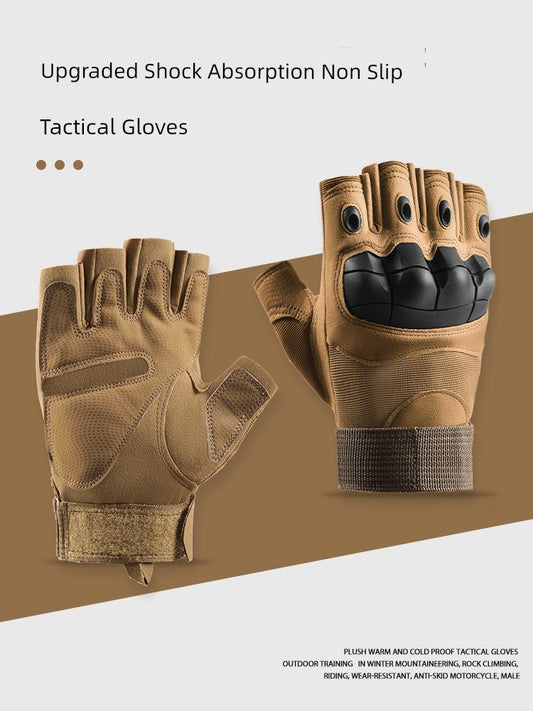 Half Finger Training Breathable Tactical Non-Slip Cycling Gloves