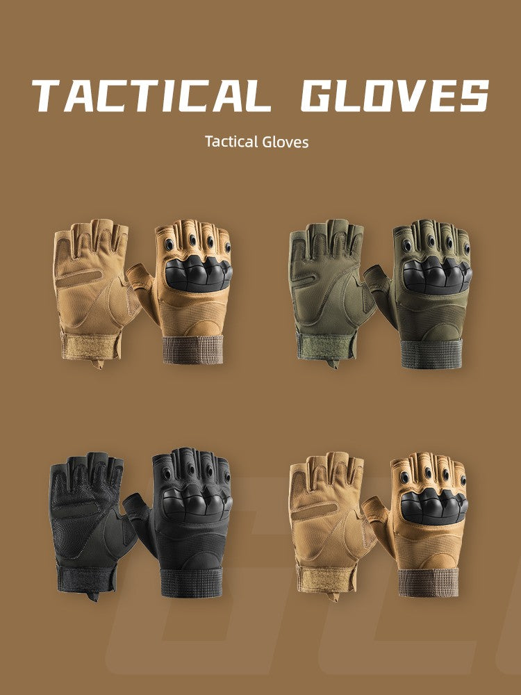 Half Finger Training Breathable Tactical Non-Slip Cycling Gloves