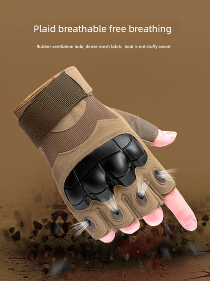 Half Finger Training Breathable Tactical Non-Slip Cycling Gloves