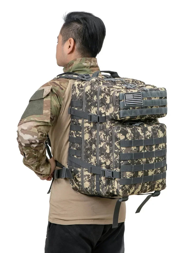 45L Hunting Large Capacity Outdoor Tactical Backpack
