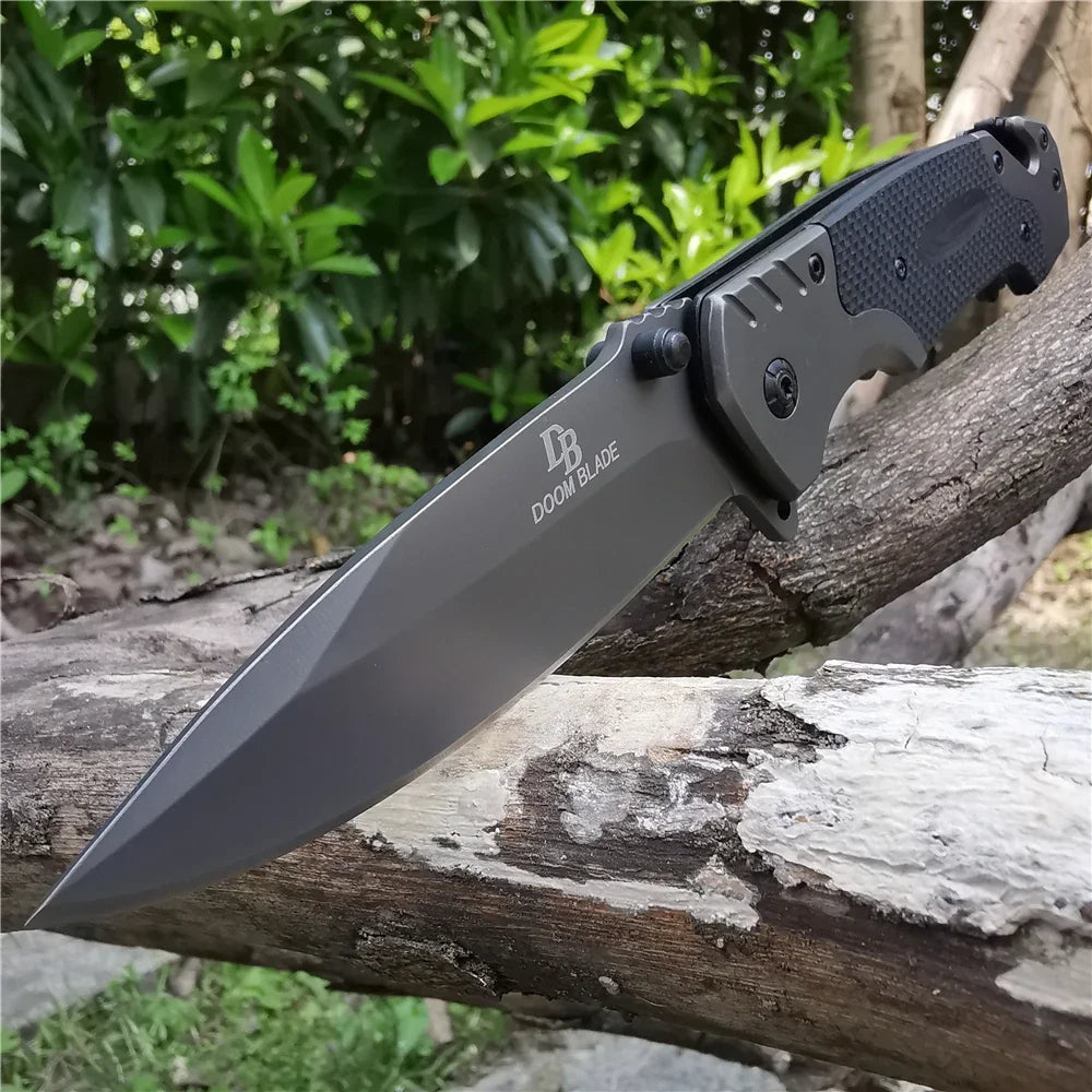 Military Survival Folding Knife  Good for Hunting Camping Everyday Carry