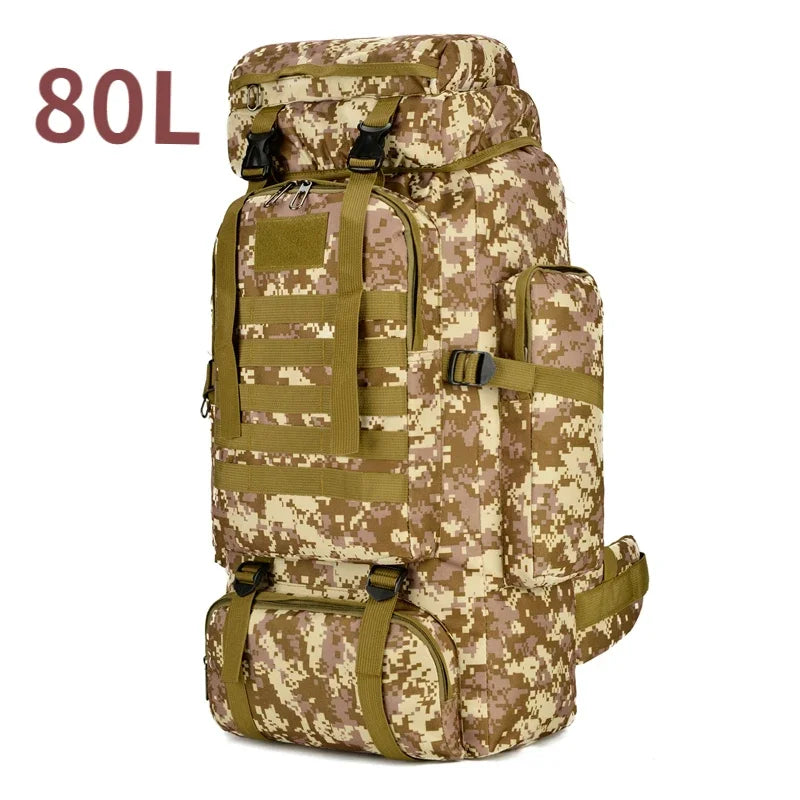 80L/100L Tactical Backpack