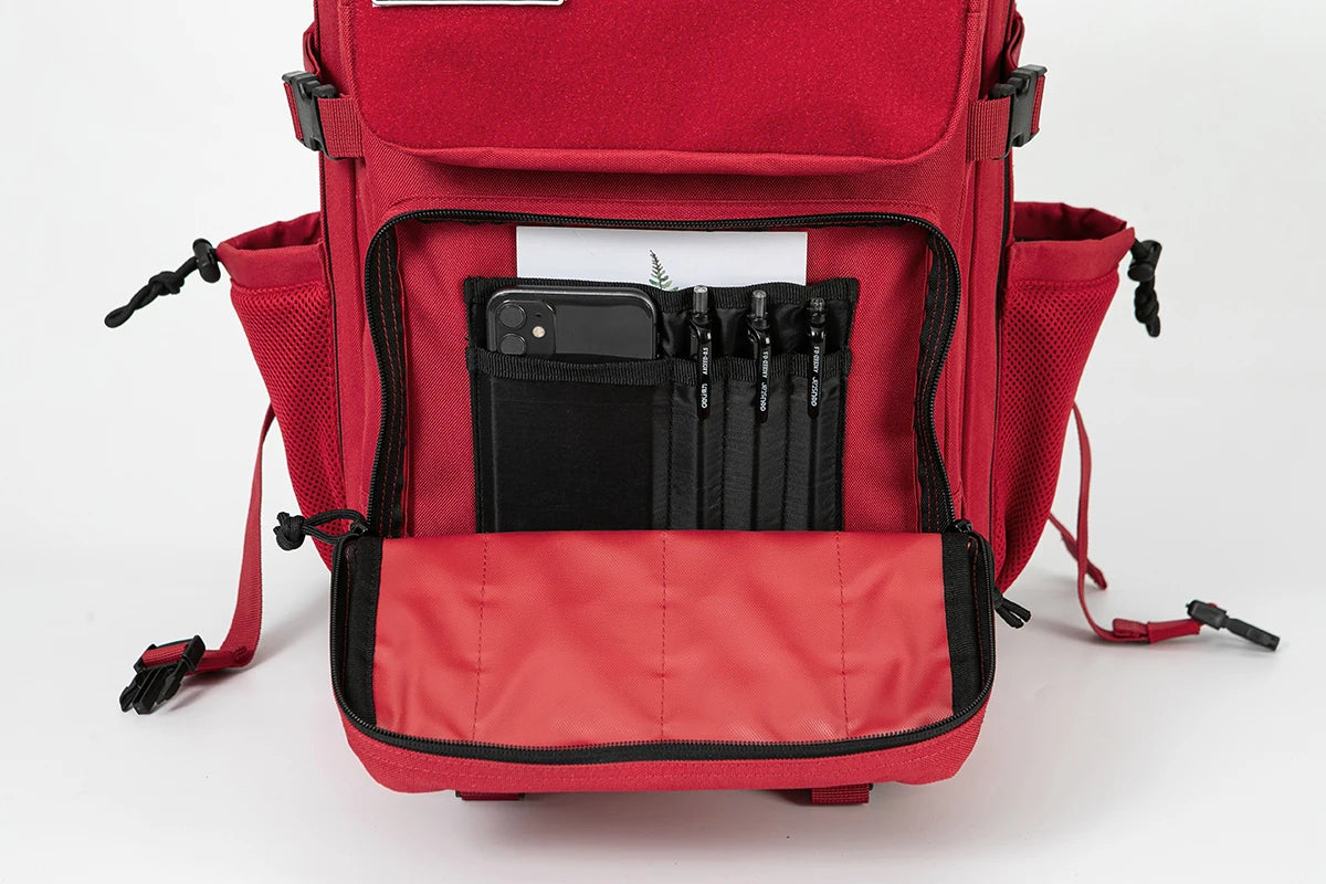 45L Men's Tactical Backpack with Double Cup Holder