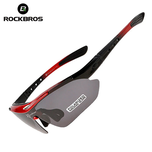 ROCKBROS Polarized Cycling Glasses 5 Lens May take  3 weeks shipping time