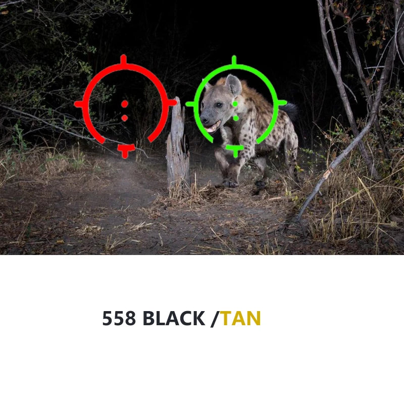 558 Red Green  Dot Holographic Reflex Sight with Picatinny 20mm Quick Release Mount