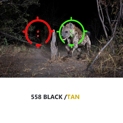 558 Red Green  Dot Holographic Reflex Sight with Picatinny 20mm Quick Release Mount