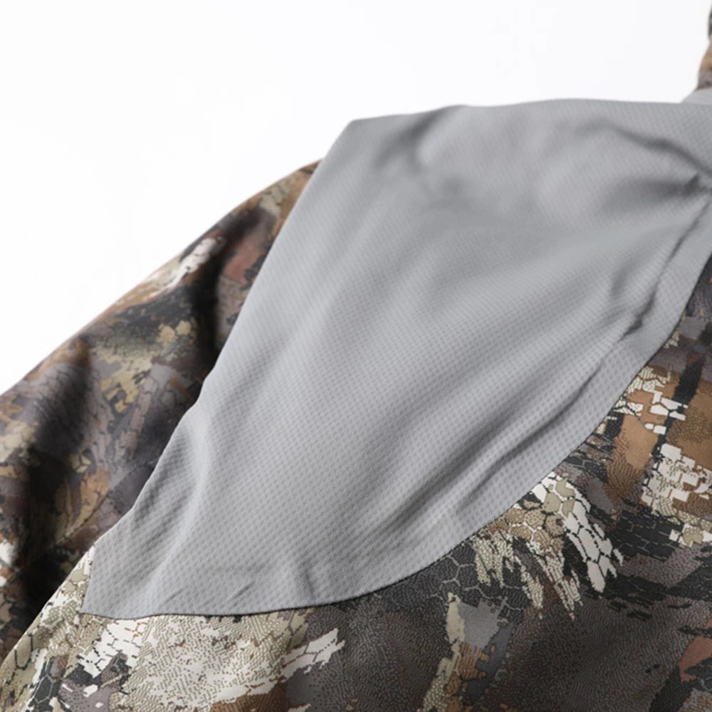 Men's winter waterproof insulated camouflage jacket