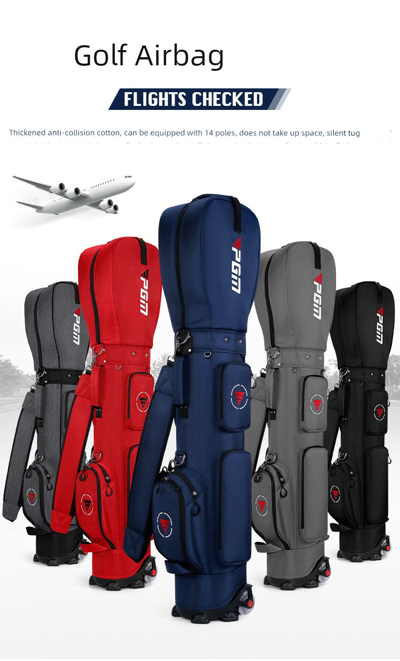 PGM Men's and Women's Lightweight Golf Bag with Pulley