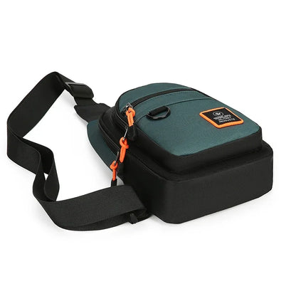 Men's Chest Bag Handbag Lightweight Oxford Fabric Crossbody Shoulder Bag Stylish Casual Men's Waist Packs Male Chest Bag