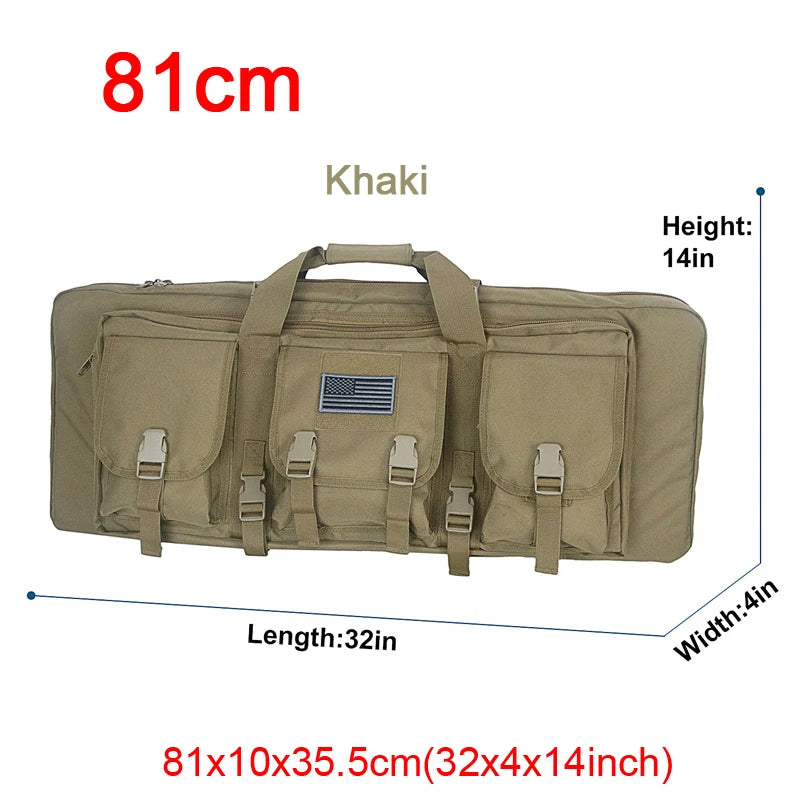 32 38 inch 81cm 97cm Rifle Bag Double Gun Case Backpack