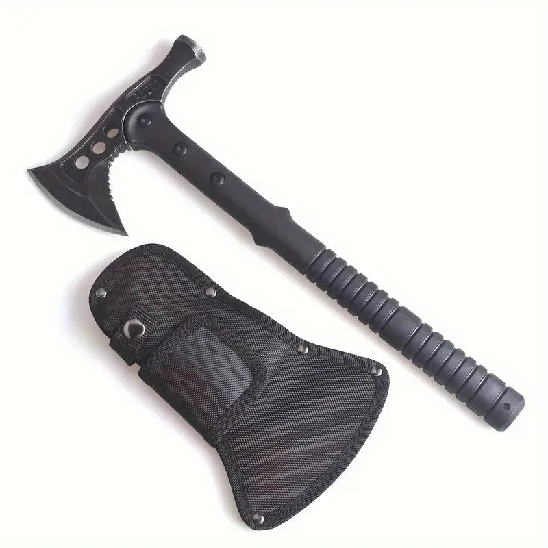 Survival Axe, Pointed Axe, Hammerhead Axe, Sharp Chili Axe, with a High Toughness Handle