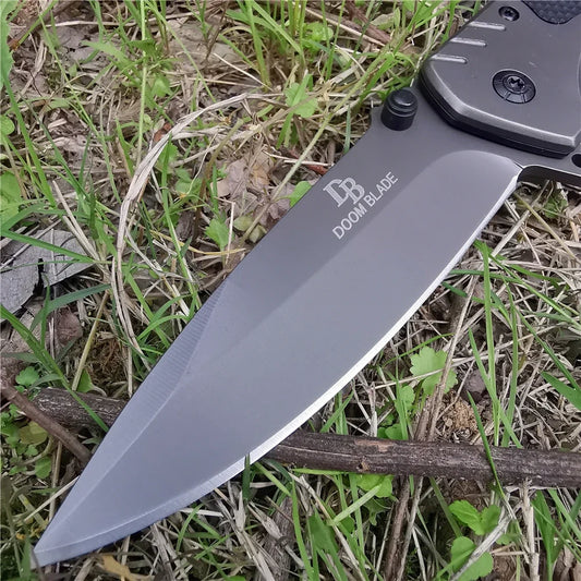 Military Survival Folding Knife  Good for Hunting Camping Everyday Carry