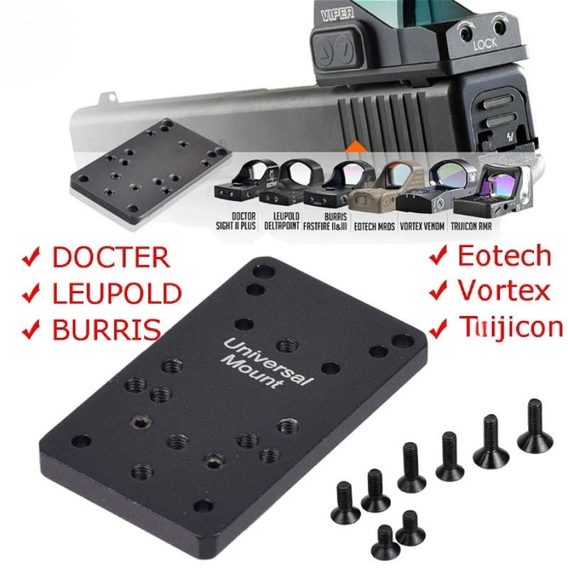 Tactical Mini Red Dot Sight Rifle Reflex Sight Airsoft G*ock 17 19