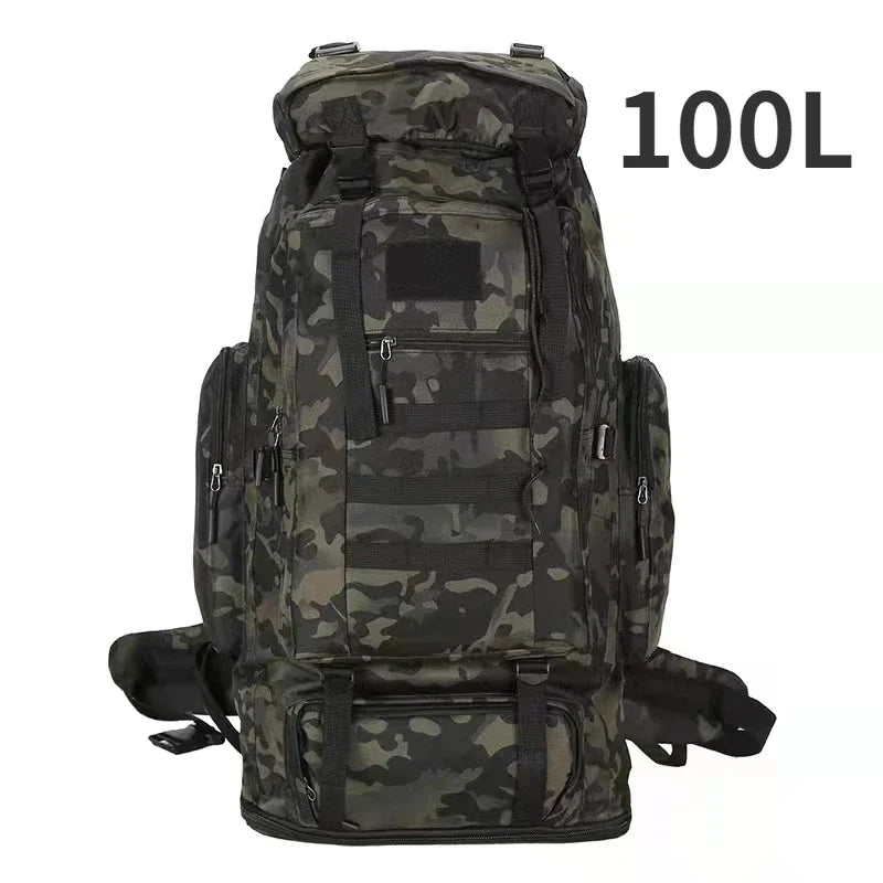 80L/100L Tactical Backpack