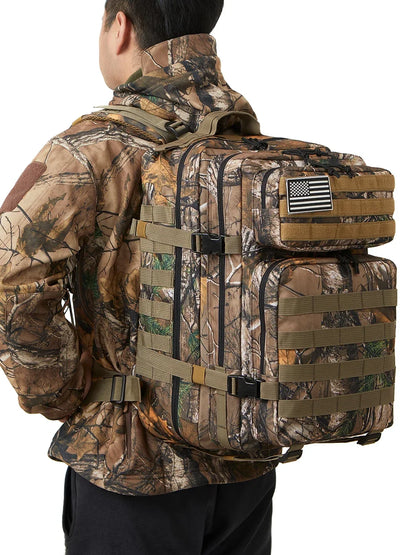 45L Hunting Large Capacity Outdoor Tactical Backpack