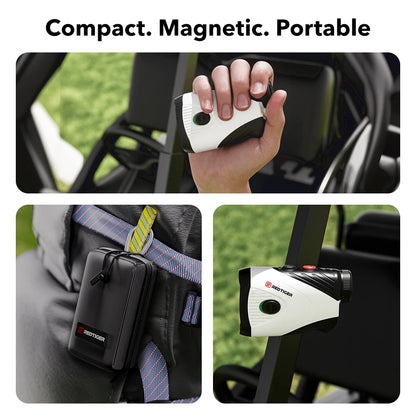 REDTIGER Golf Rangefinder with Slope 1000M 1200 Yards  7X Magnification Rechargeable