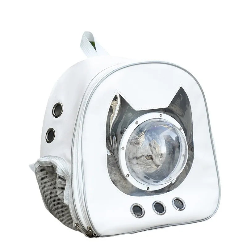 Pet Backpack 360° View/Breathable Transparent Bubble