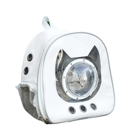 Pet Backpack 360° View/Breathable Transparent Bubble