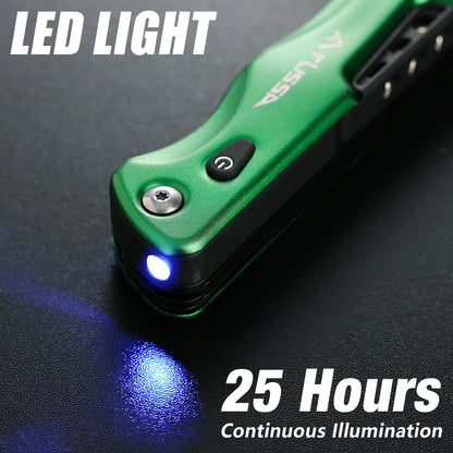 Camping Axe Hammer 14-in-1 Multitool, Stainless Steel