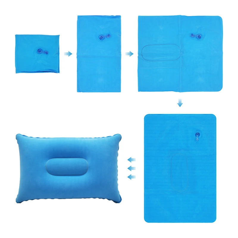 Inflatable Air Backrest Pillow